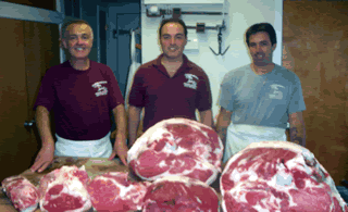 Lombardi's Prime Meats - Prime Beef Being Readied