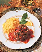Lombardi's Prime Meats - Osso Buco with Risotto Alla Milanese Photo